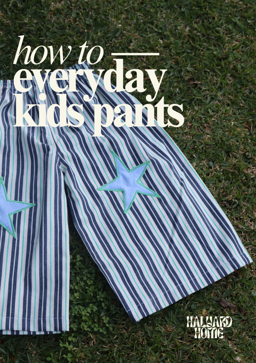 Kids Everyday Pants Pattern